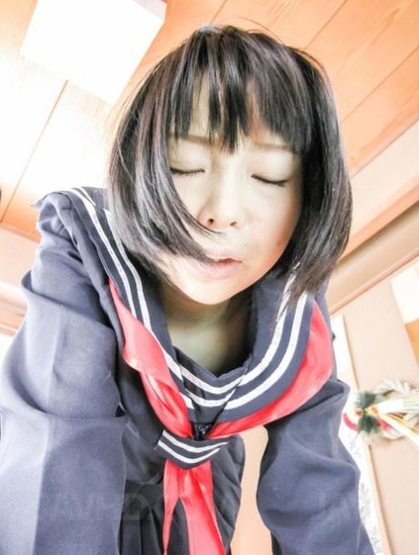 Cute Japanese girl Yuri Sakurai has sex while wearing a cute uniform 77188265