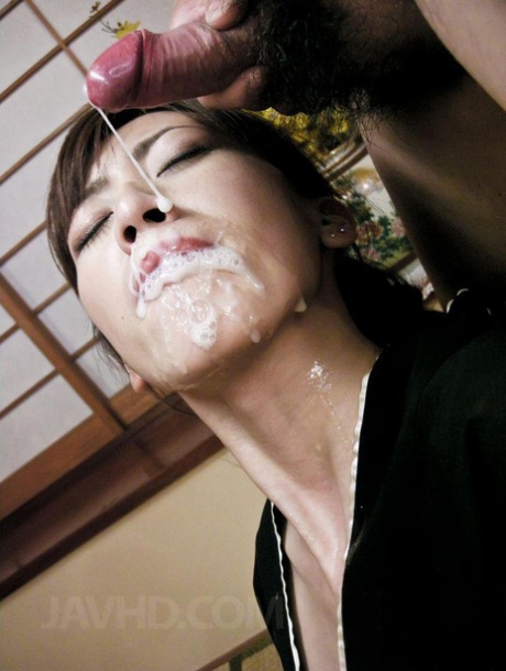 Japanese MILF Kanon Hanai says a prayer prior to a hardcore gangbang 43839798