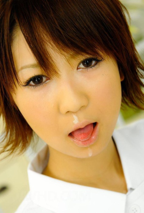 Petite Japanese nurse Miriya Hazuki pleasures a patient's stiff cock 56390079