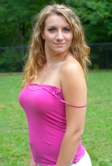 Amateur chick flashes her tits in public while exploring exhibitionism 73354902
