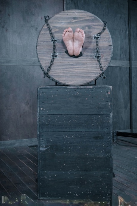 Female slave Tess Dagger is tortured and humiliated in a dungeon environment 98124138