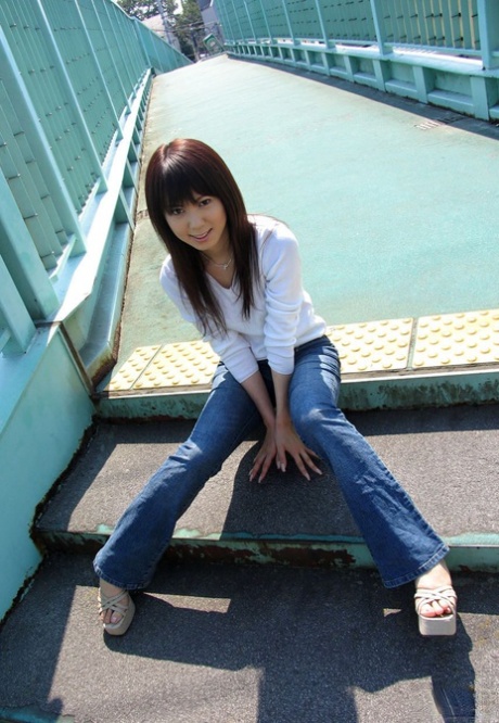 Japanese teen Kurara gets totally naked while at home in her apartment 56071362