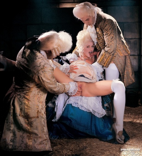 Lynn Stone partakes in a double penetration during cosplay games 94496791