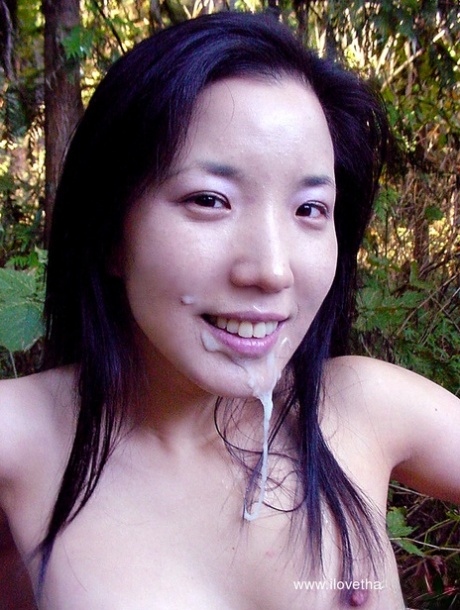 Thai slut shows off her ball licking skills and gets fucked outdoors 11995760