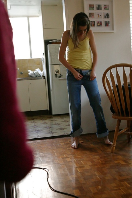 Petite teenager Kobe pulls young girl panties up over nice ass 92692797